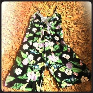 Lane Bryant floral jumpsuit coverup size 18/20